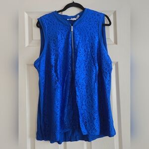 Calvin Klein Blue Top Women's